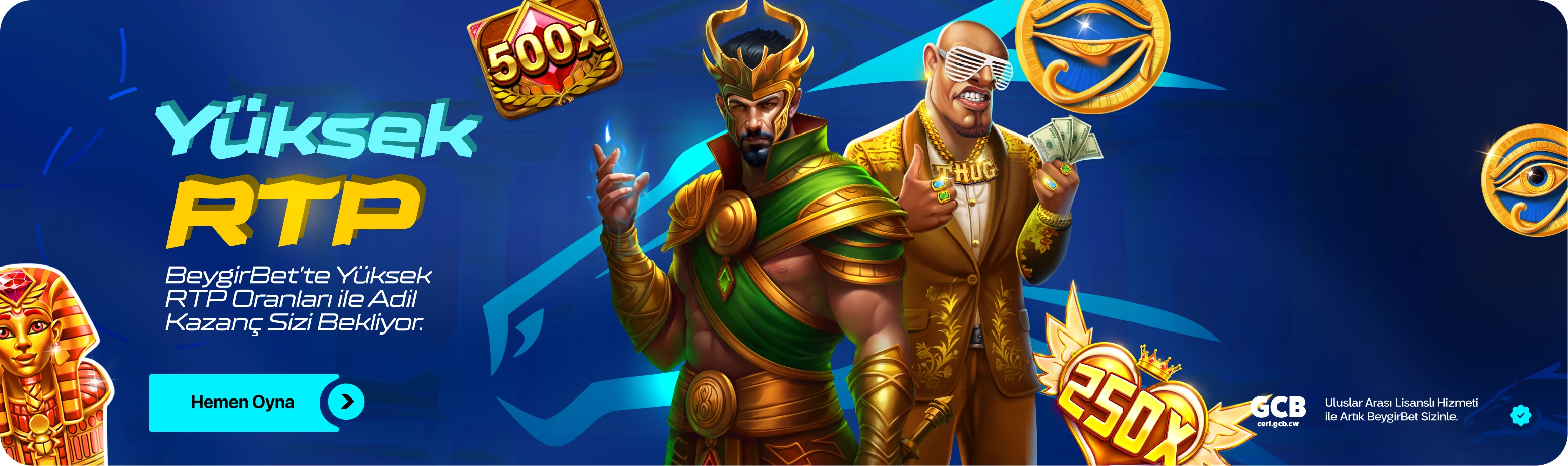 casino page main section