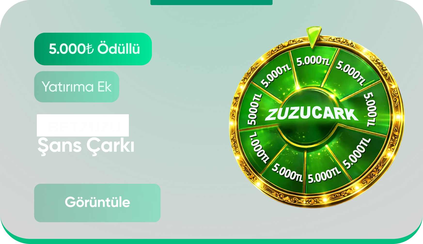 5.000₺ ŞANS ÇARKI