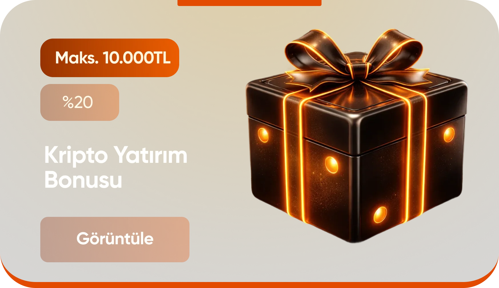 KRİPTO ÖZEL %20 YATIRIM BONUSU