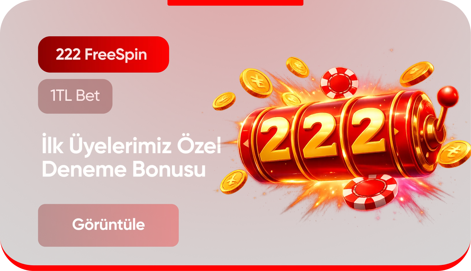 222 Freespin Deneme Bonusu