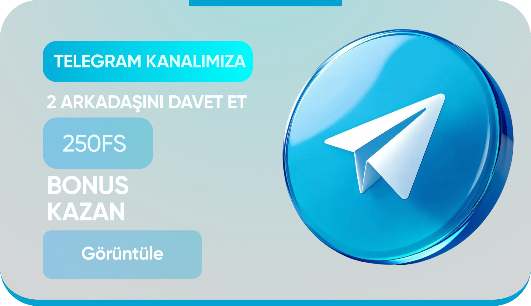 250 FS ARKADAŞ DAVET BONUSU